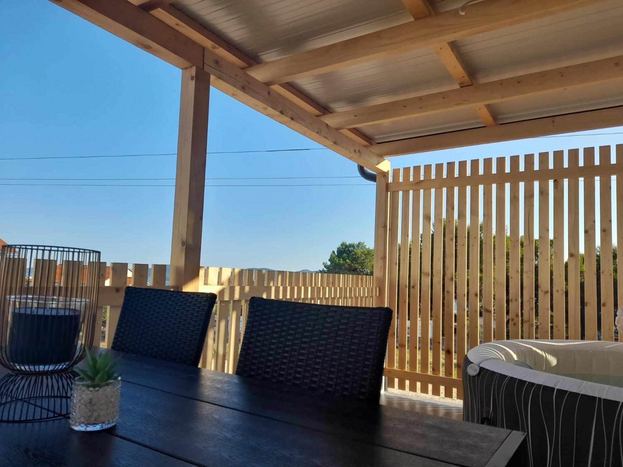 Tiny House Lily With Jacuzzi Apartment Sveti Filip i Jakov Luaran gambar